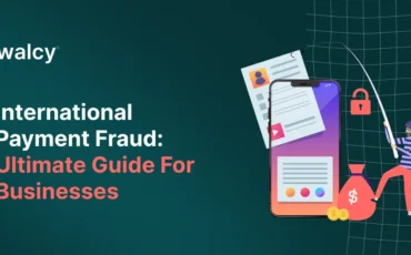 Feature image of a blog titled "International Payment Fraud: Ultimate Guide to businesses "