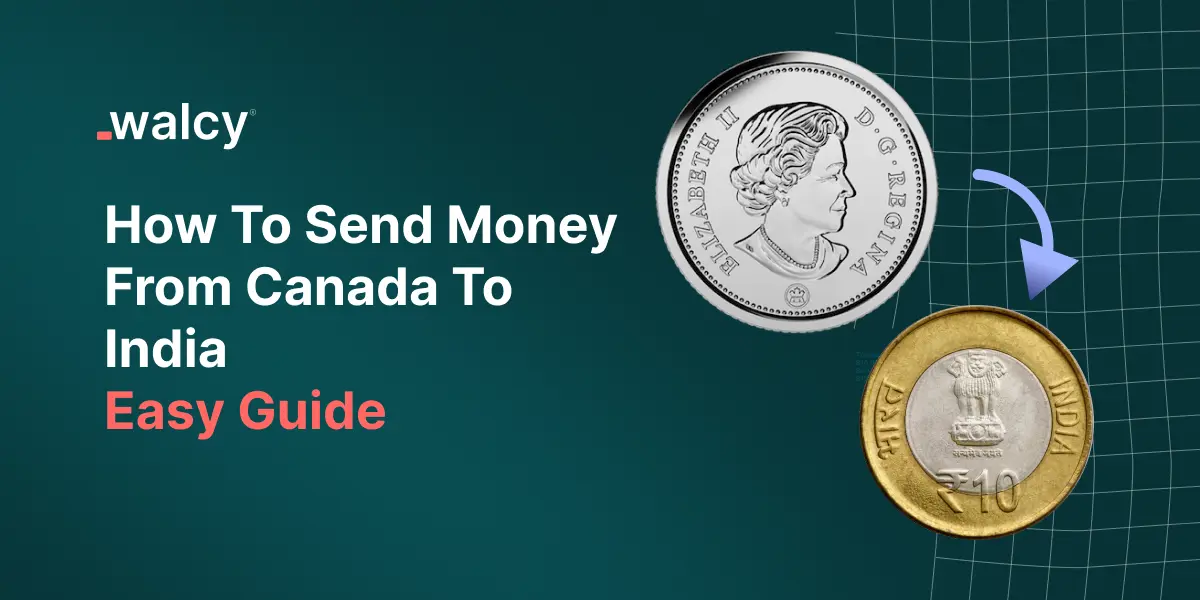 feature image of a blog Send Money From Canada to India