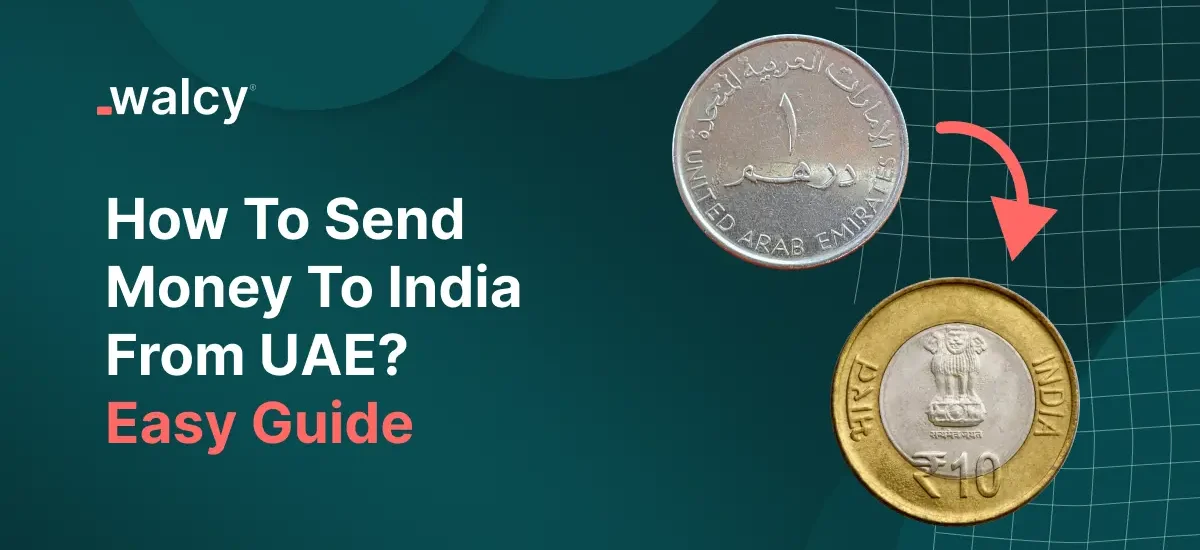 Feature Image Of A Blog Titled Send Money To India From UAE.