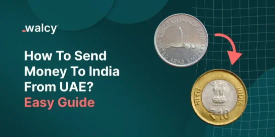 Feature Image Of A Blog Titled Send Money To India From UAE.