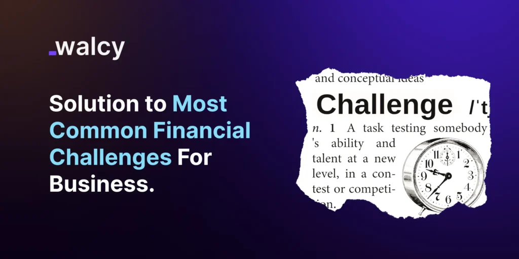 Solutions to Most Common Financial Challenges For Business.