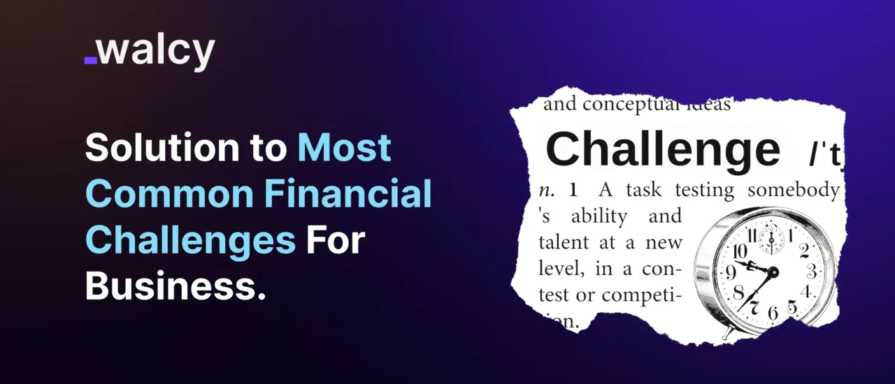 Feature Image Of A Blog Titled Most Common Financial Challenges For Business