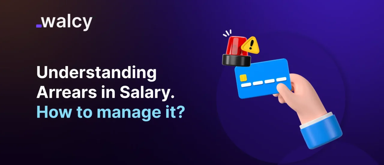 Feature Image Of A Blog Titled Arrears In Salary