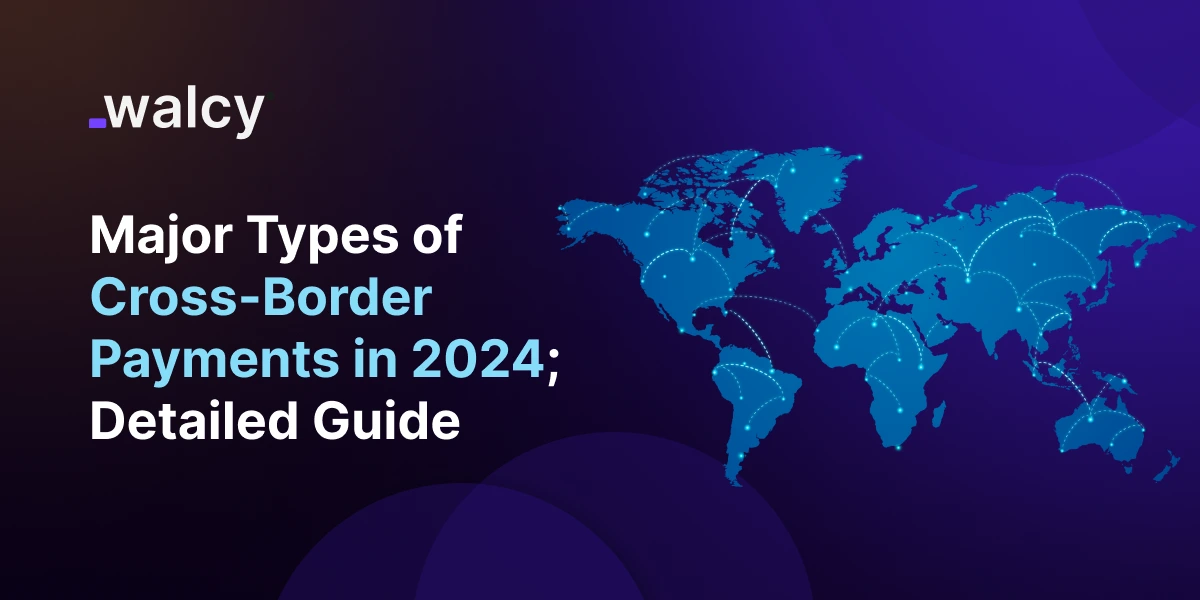 feature image of a blog titled Types of Cross-Border Payments