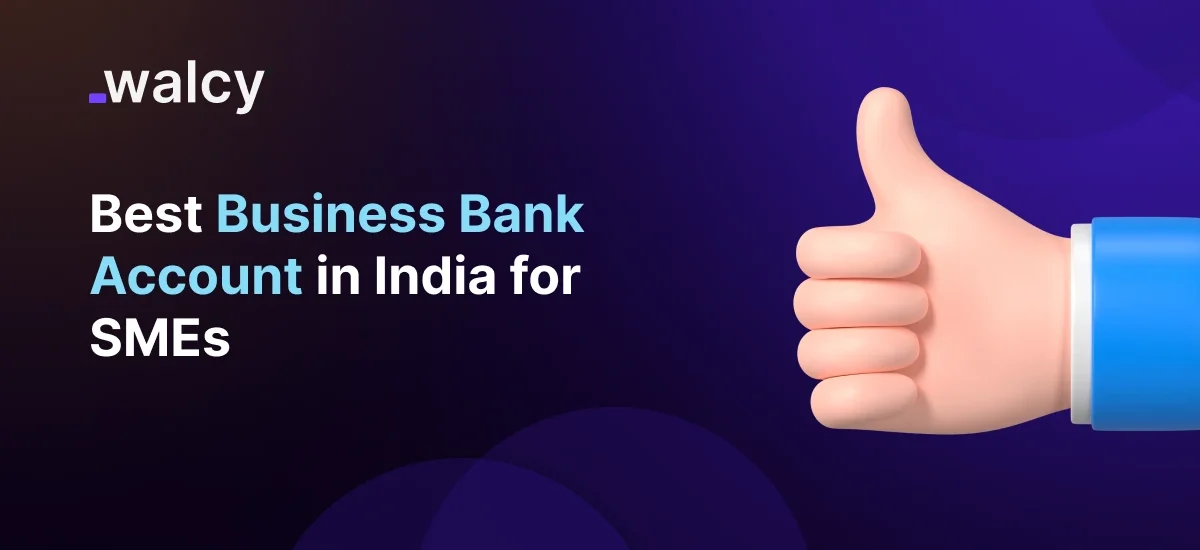 Feature Image Of A Blog Titled Best Business Bank Account In India