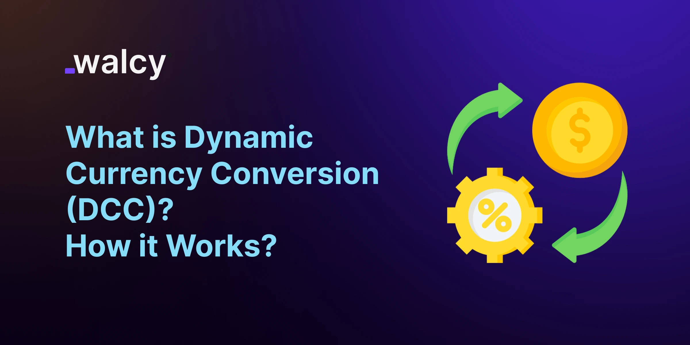 feature image of a blog titled dynamic currency conversion